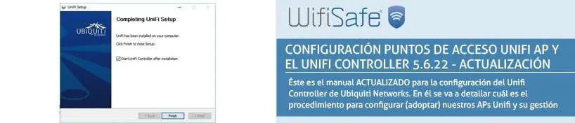 Manual de configuración de los puntos de acceso UniFi AP y el UniFi Controller 5622 - ACTUALIZACIÓN